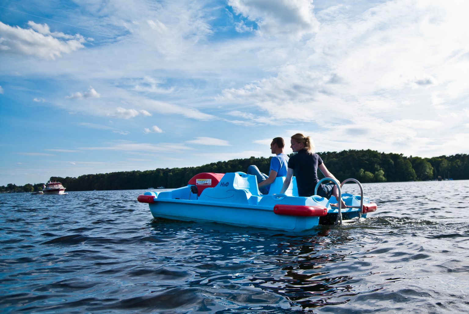 Tretboot - max. 4 Personen