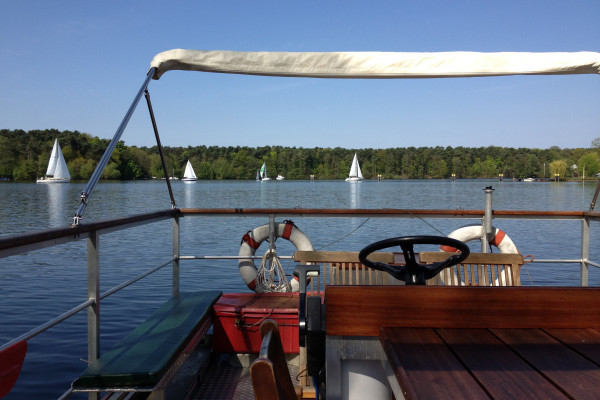 Floßboot-Safari 3, bis 24 Pers. - (Blaue Stunde)